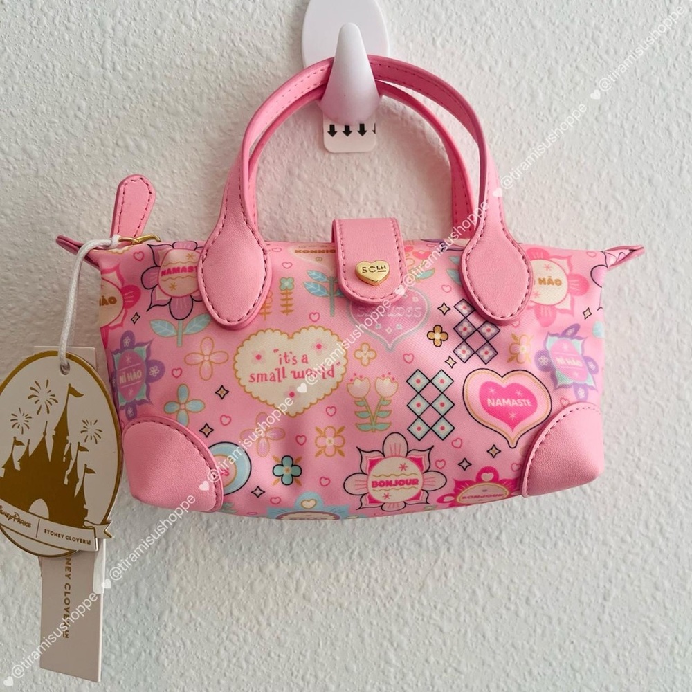 Stoney Clover Lane Pink Patterned Mini Bag